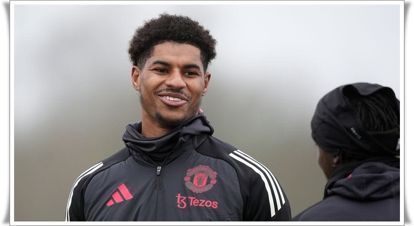 Rashford in Training Before Moving to Ashton Villa