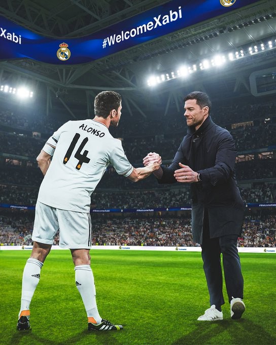 Real Madrid C.F. announces that Xabi Alonso will be the head coach